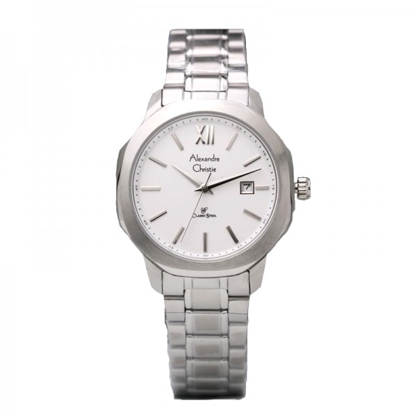 Alexandre Christie AC 8619 SIlver White Lady LDBSSSL